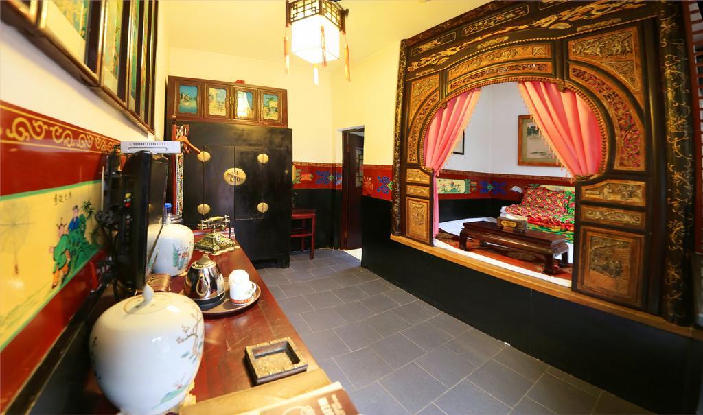 Pingyao Yiguan Folk Custom Inn Dış mekan fotoğraf