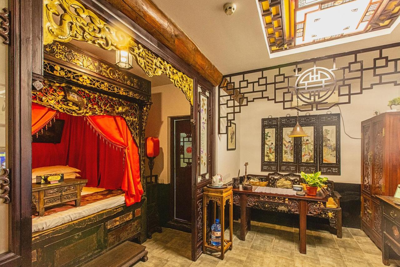 Pingyao Yiguan Folk Custom Inn Dış mekan fotoğraf