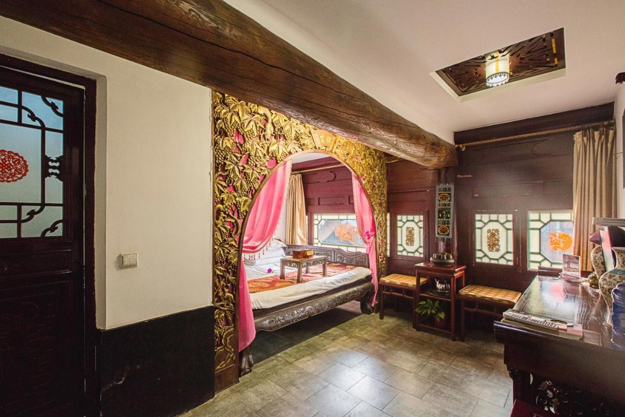 Pingyao Yiguan Folk Custom Inn Dış mekan fotoğraf